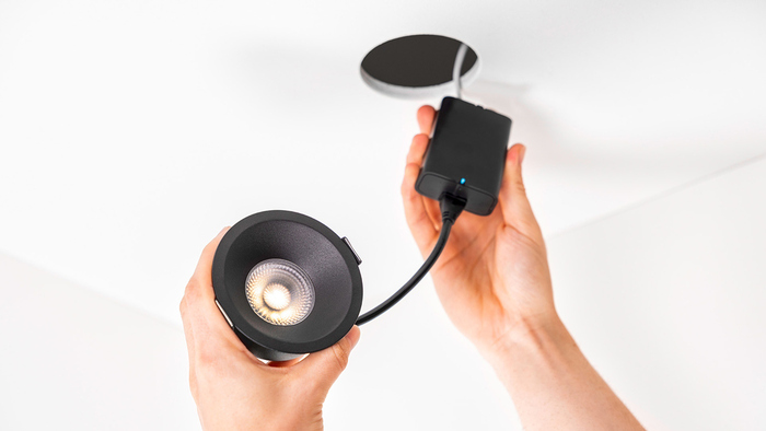 Downlight 8W 515 lm 2,2–4K Svart 6-pack Plejd